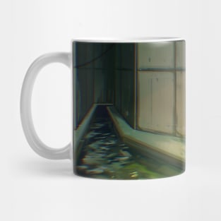 Spooky Liminal Pool Rooms Mug